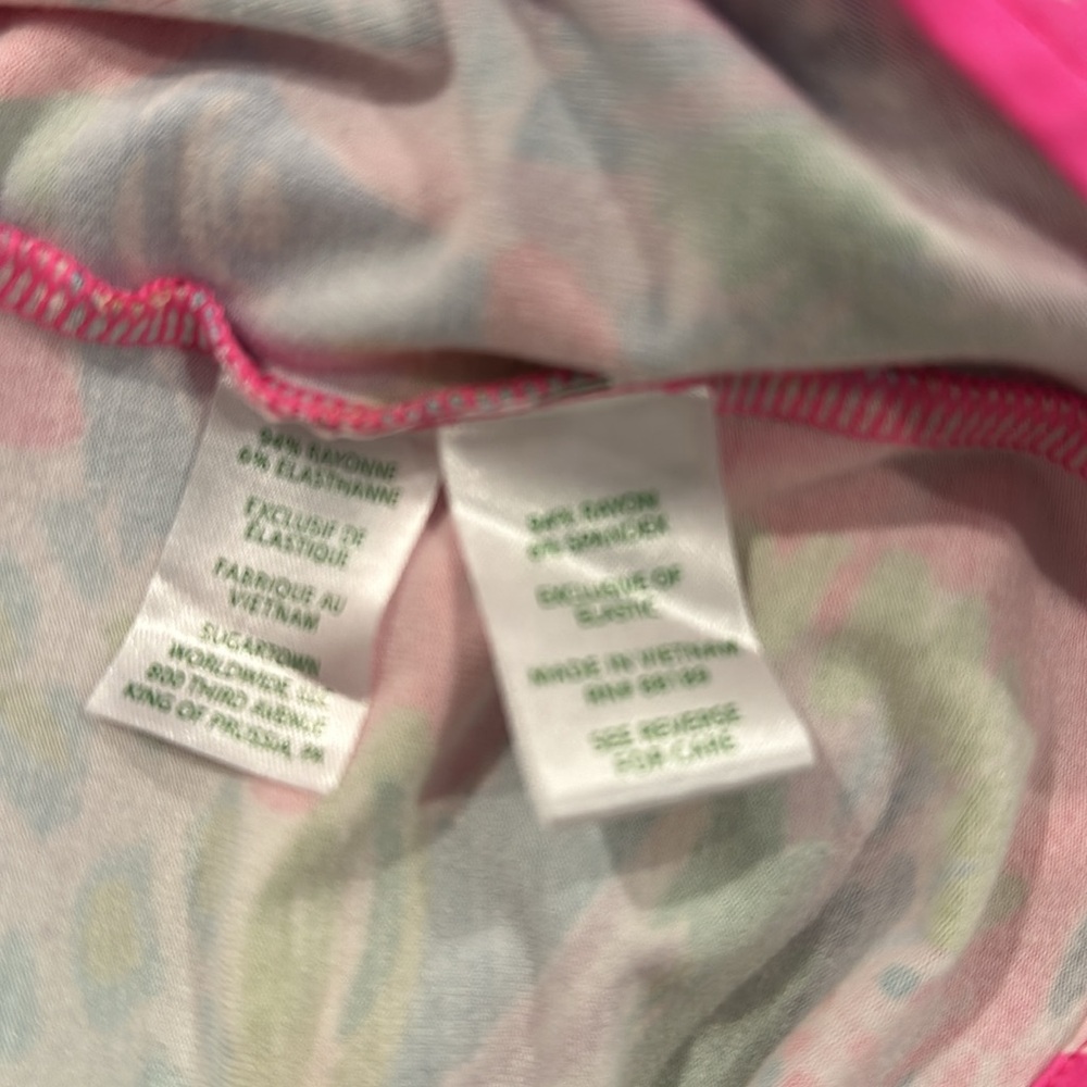 Lilly Pulitzer Lana Skorts Romper in Raise the Bar Print Size XL - Picture 6 of 6